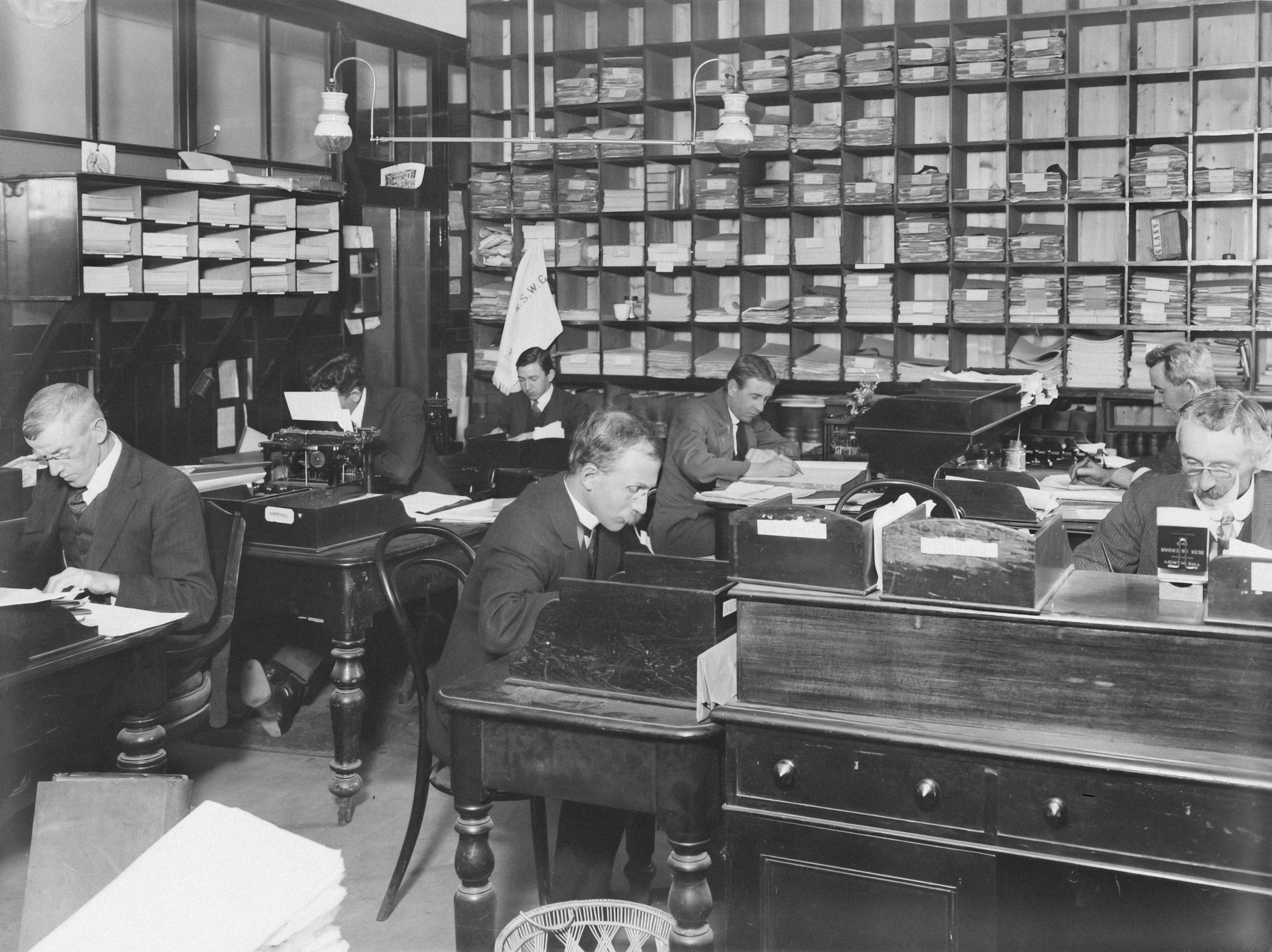 The History of the Commercial Office