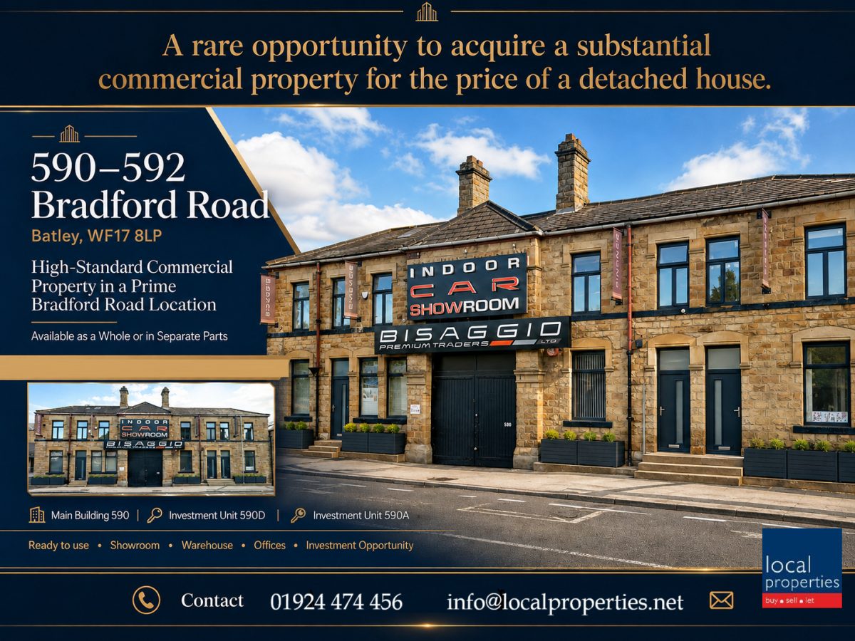 Commercial Property For Sale, Batley, West Yorkshire