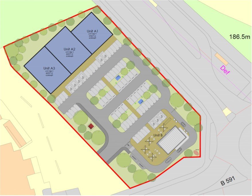 Industrial in Coalville