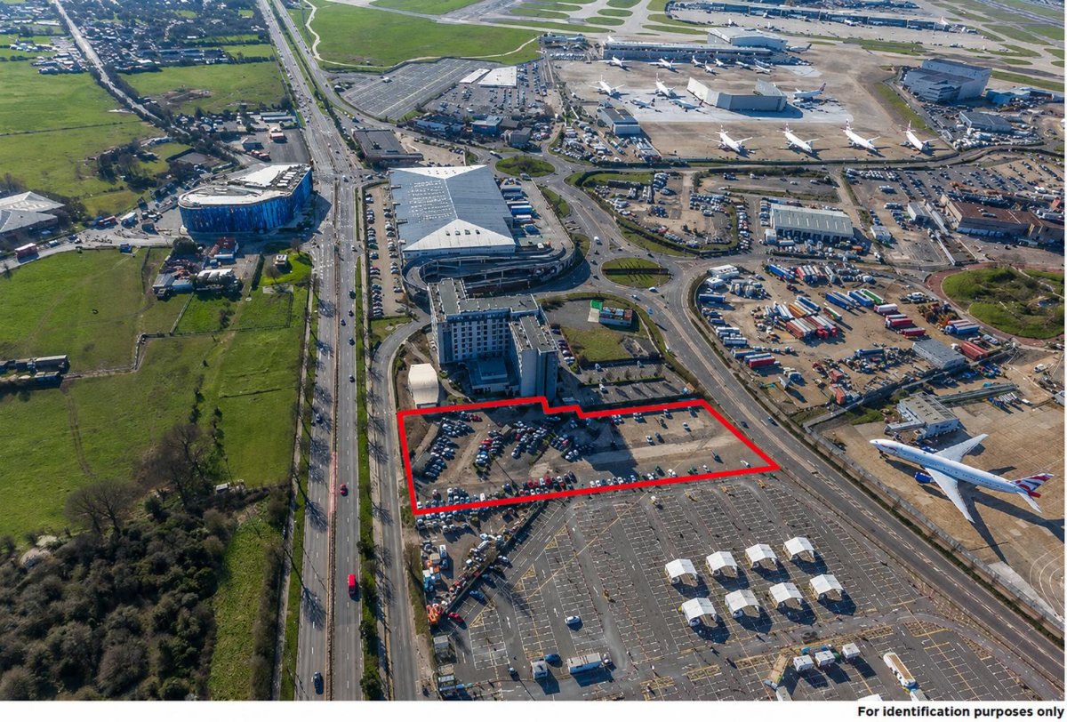 Land in London Heathrow Airport