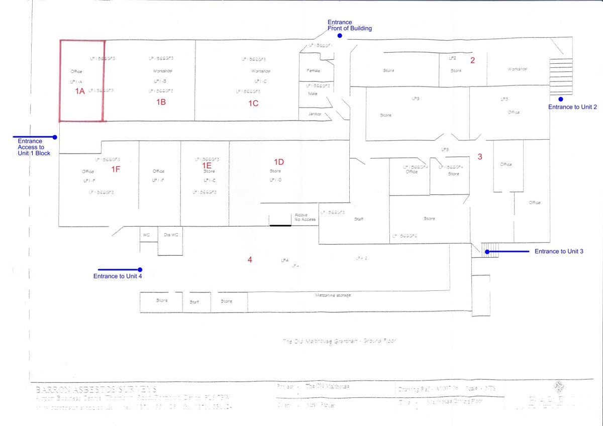 Office To Let, Grantham, Lincolnshire