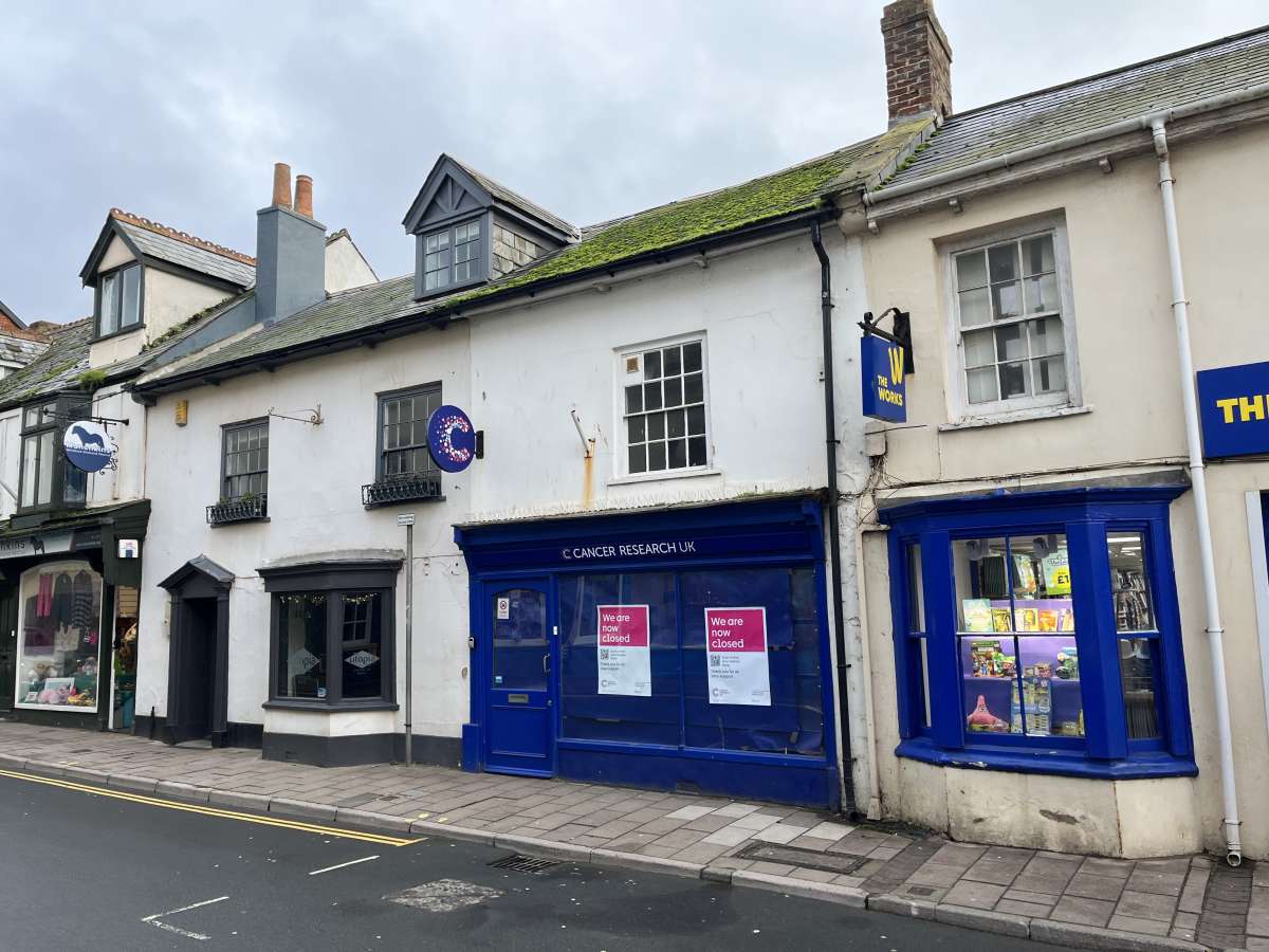 Retail/Shop To Let, Sidmouth